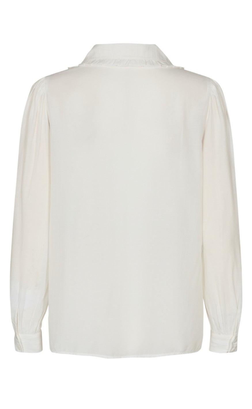 Freequent Skjorte - April Collar - Offwhite