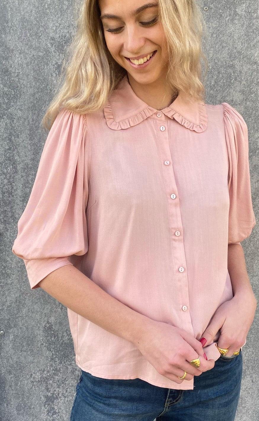 Freequent Skjorte - Ellenor - Pale Mauve