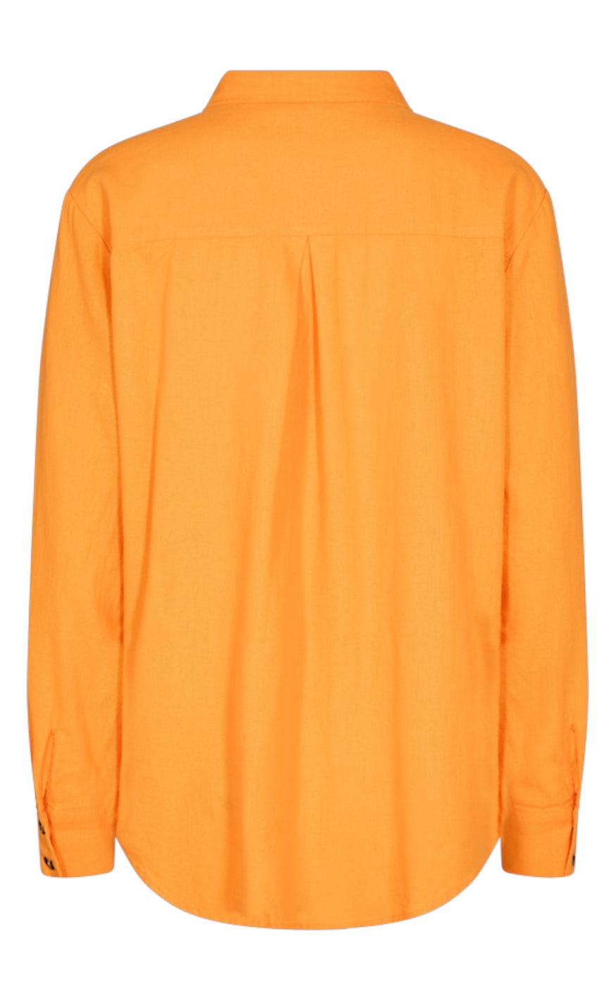 Freequent Skjorte - Lava - Flame Orange