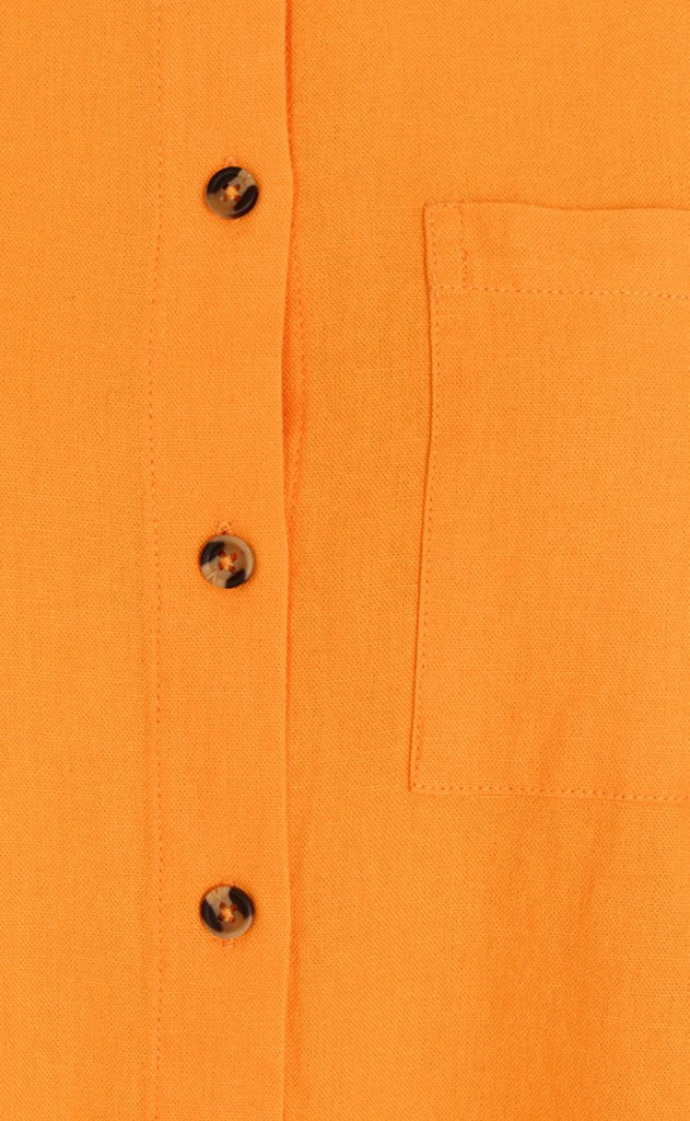Freequent Skjorte - Lava - Flame Orange