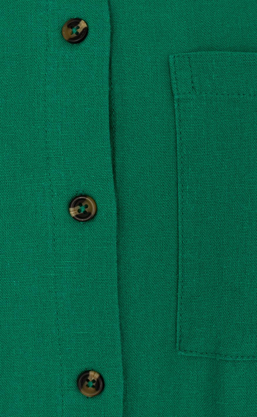 Freequent Skjorte - Lava - Pepper Green