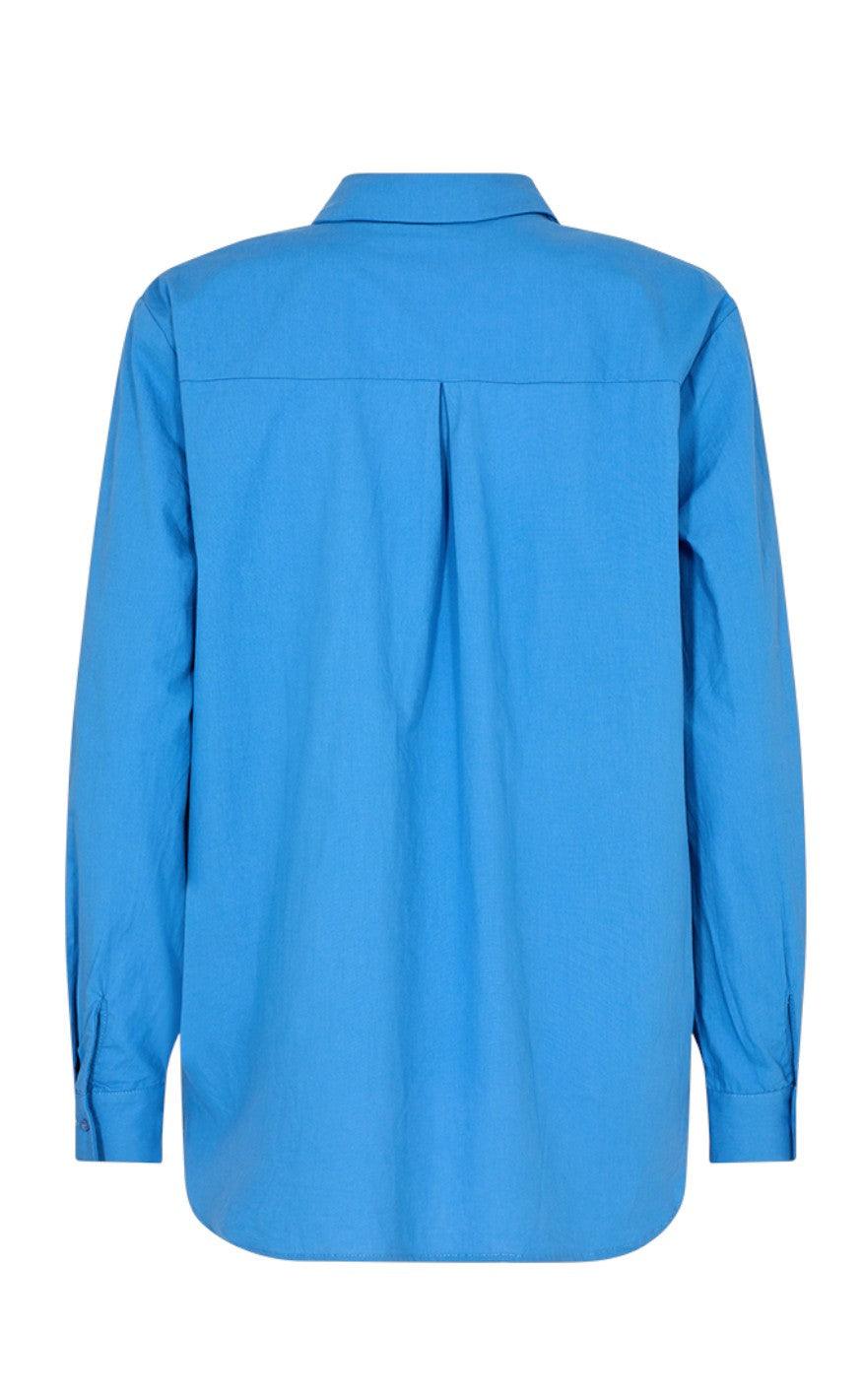 Freequent Skjorte - Melia - Palace Blue