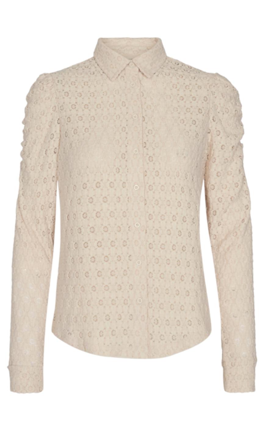 Freequent Skjorte - Milady - Birch