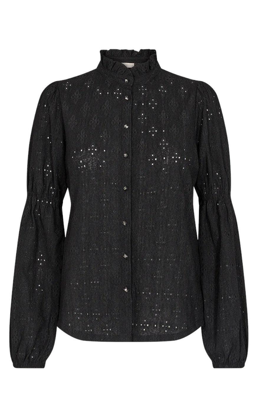 Freequent Skjorte - Milan - Black