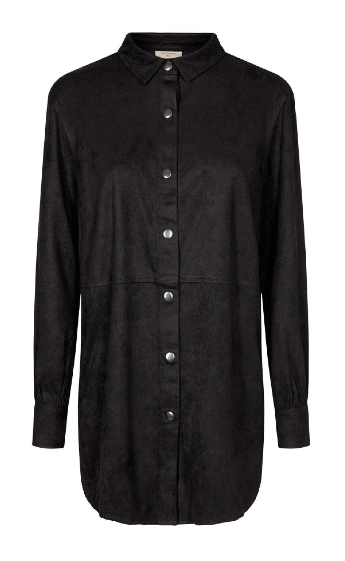Freequent Skjorte - Rya - Black