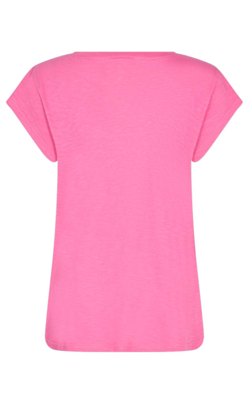 Freequent T-shirt - Azing - Carmine Rose
