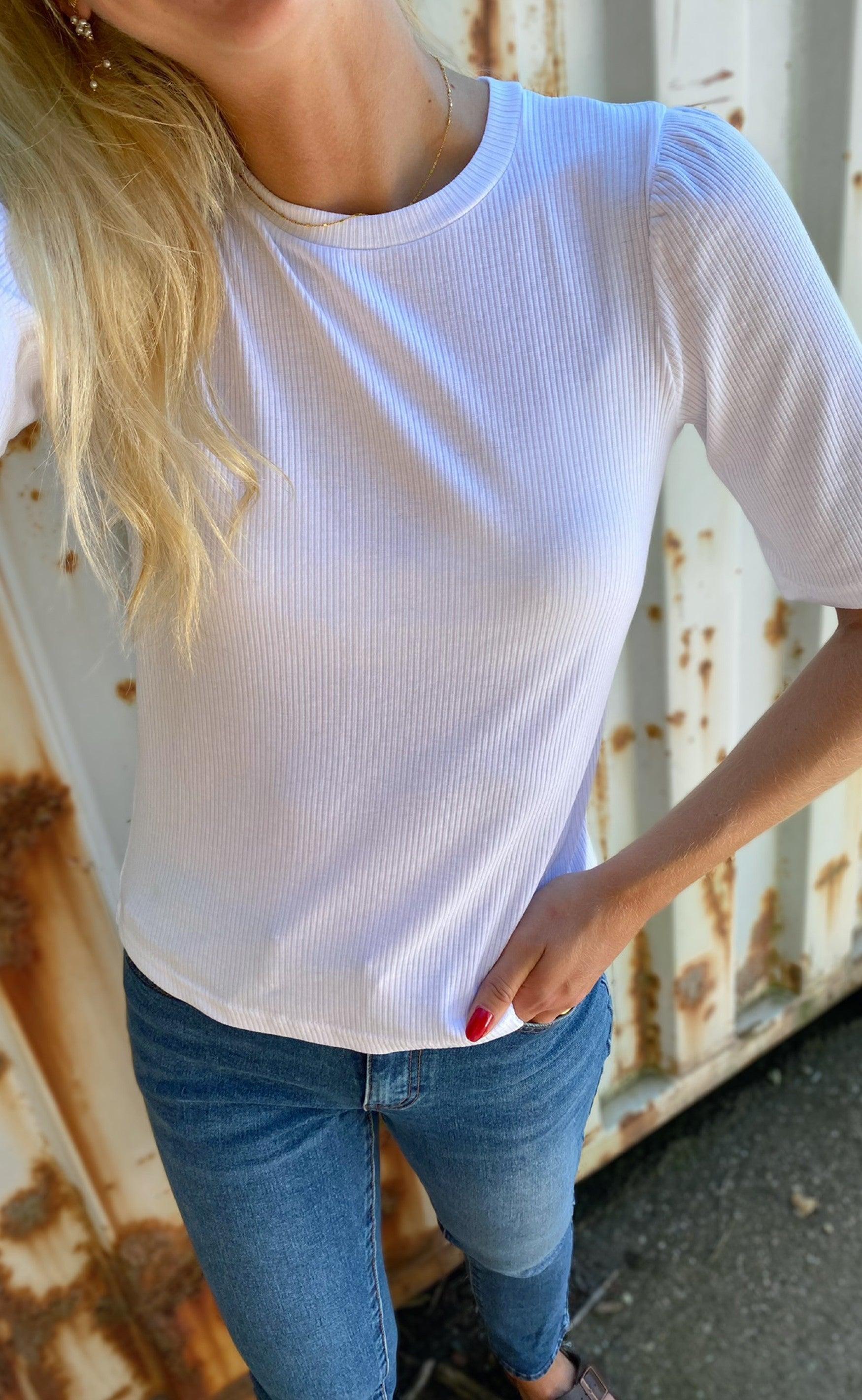 Freequent T-shirt - Essential - Brilliant White