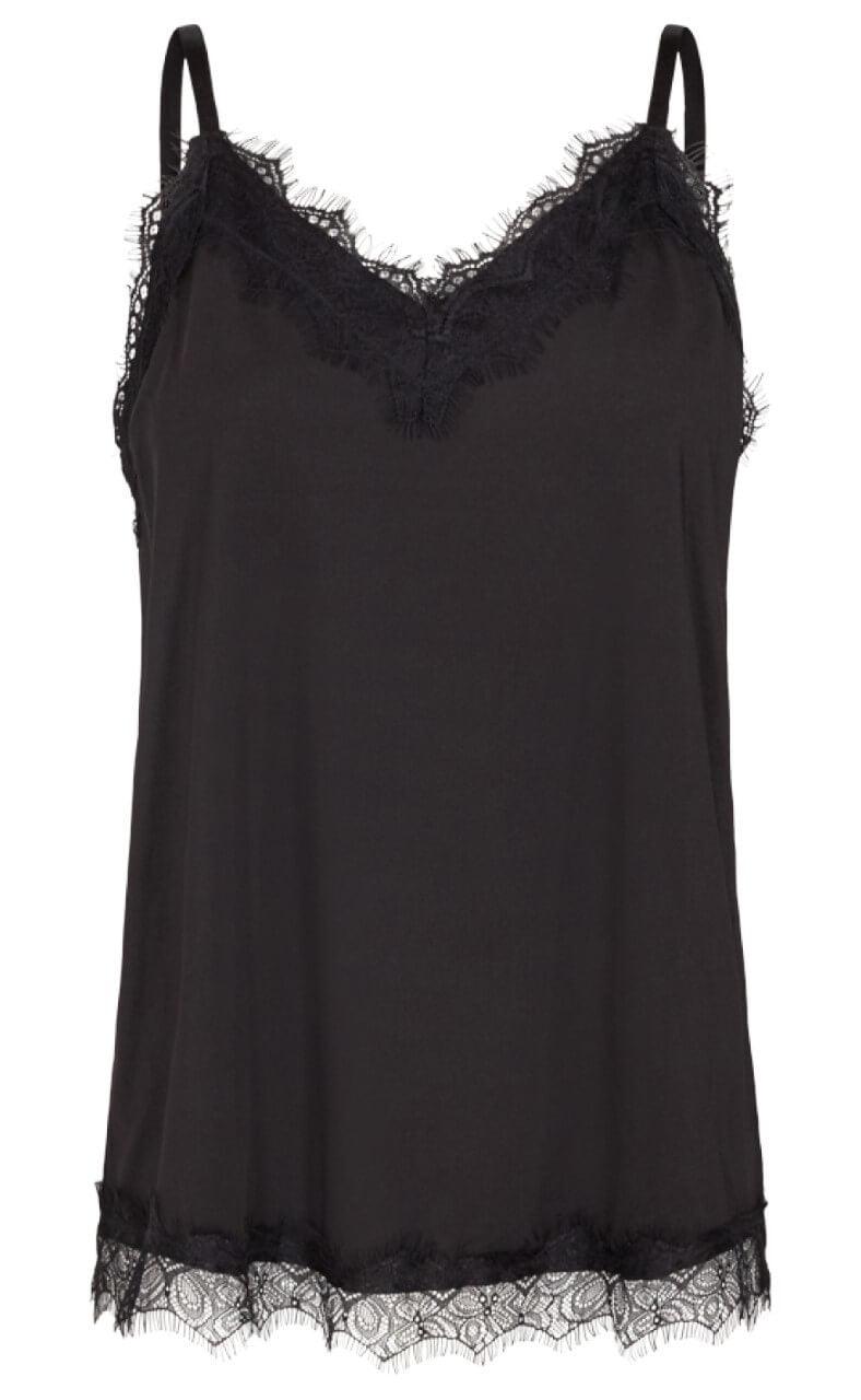 Freequent Top - Bicco - Black