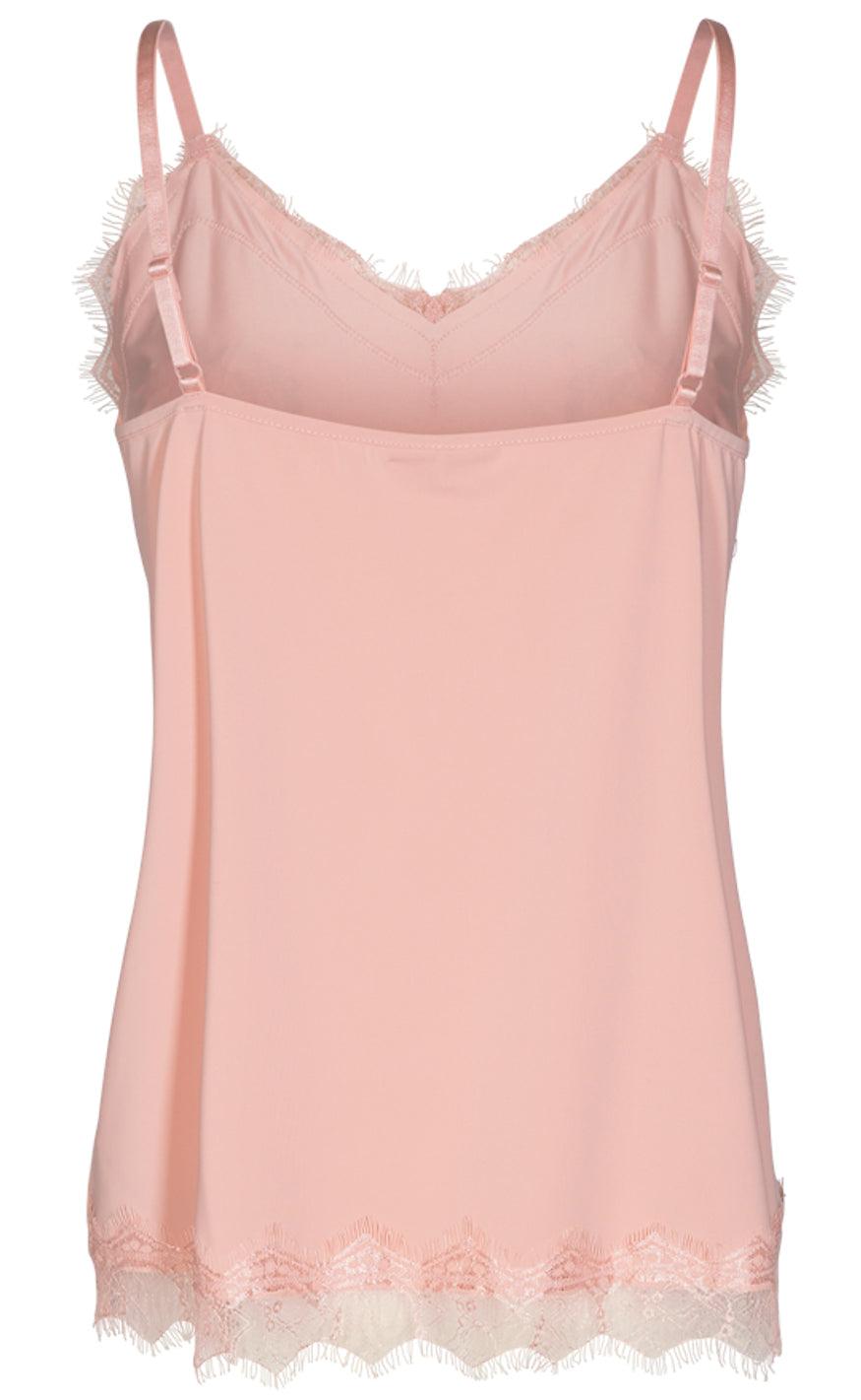Freequent Top - Bicco - Silver Pink