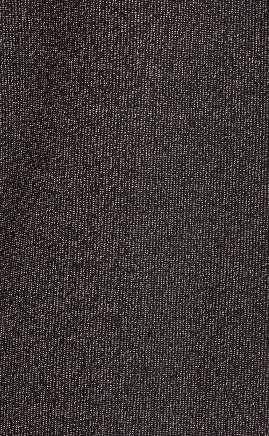 Freequent Top - Glit - Black With Cappuccino
