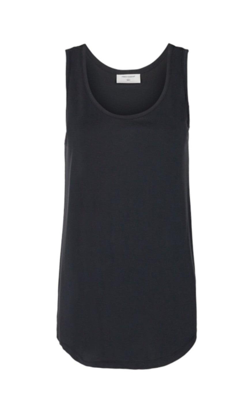 Freequent Top - Honey - Black