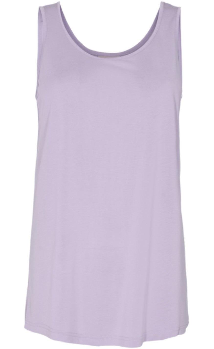 Freequent Top - Honey - Pastel Lilac