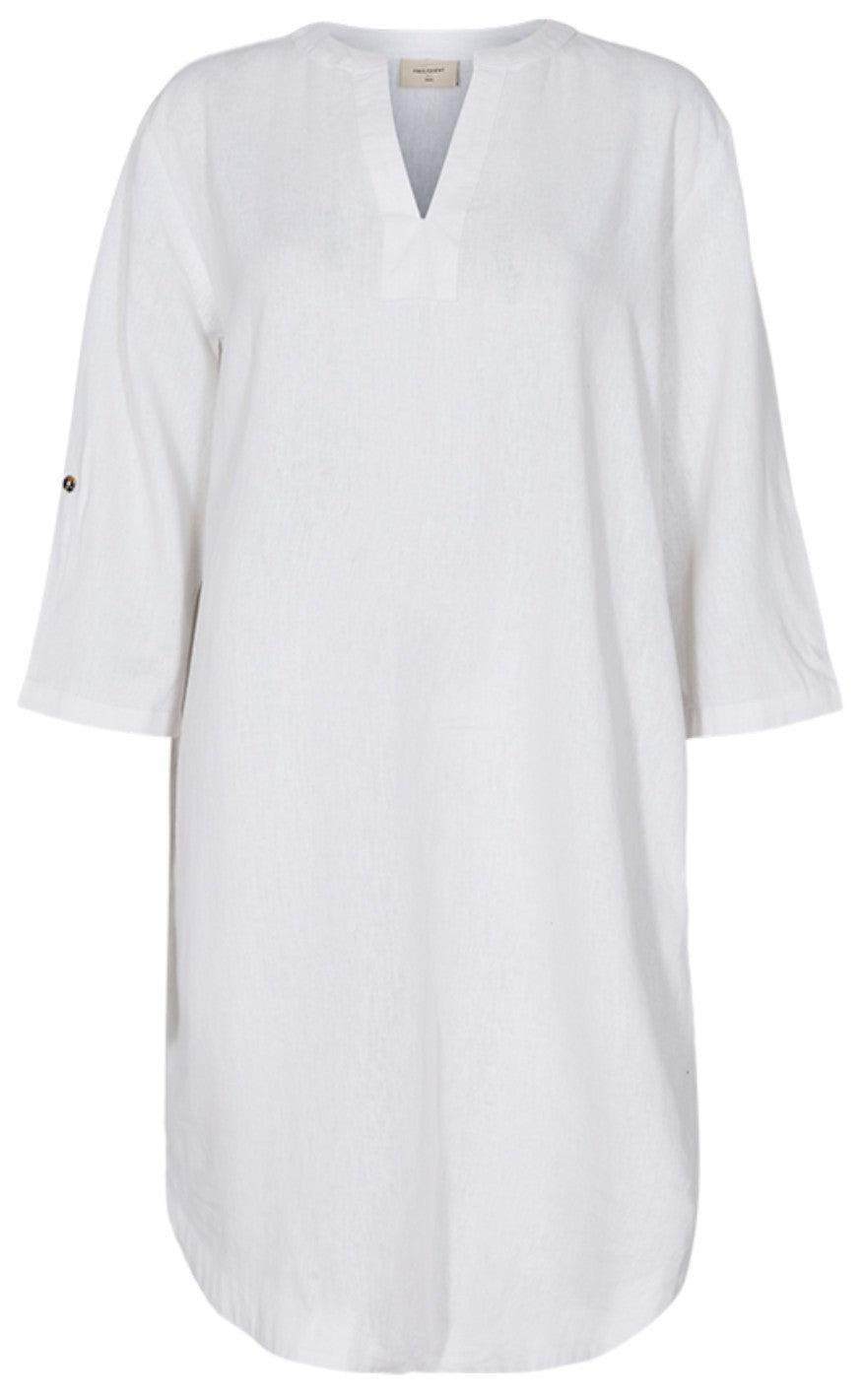 Freequent Tunika - Lava - White
