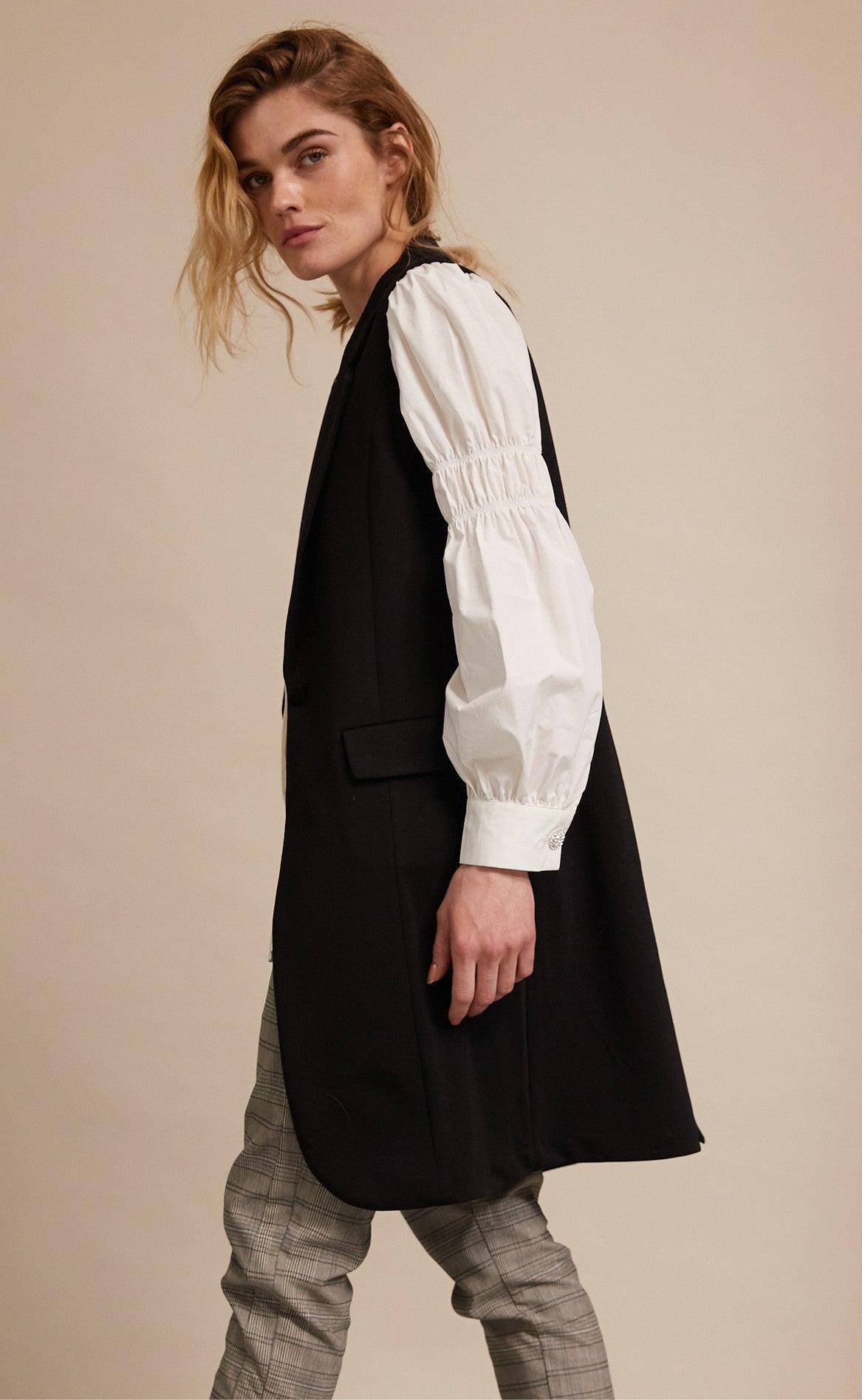 Freequent Vest - Nanni Long - Black
