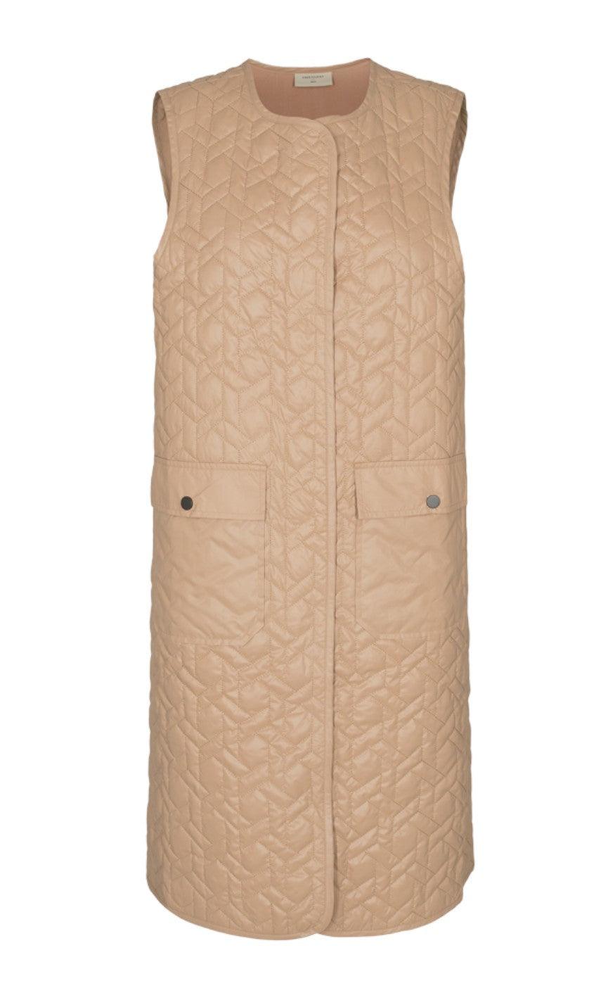 Freequent Vest - Olena - Beige Sand