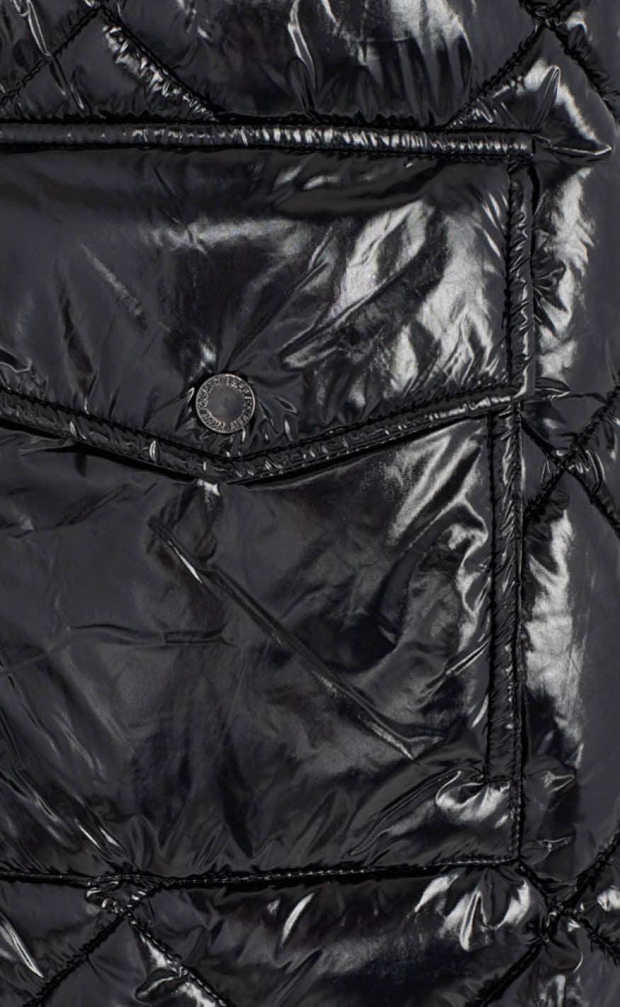 Freequent Vest - Olga Gloss - Black