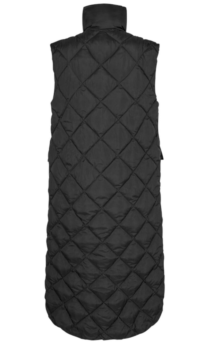 Freequent Vest - Olga Long - Black