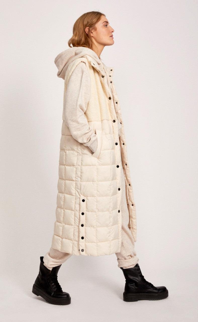 Freequent Vest - Olga Teddy - Birch