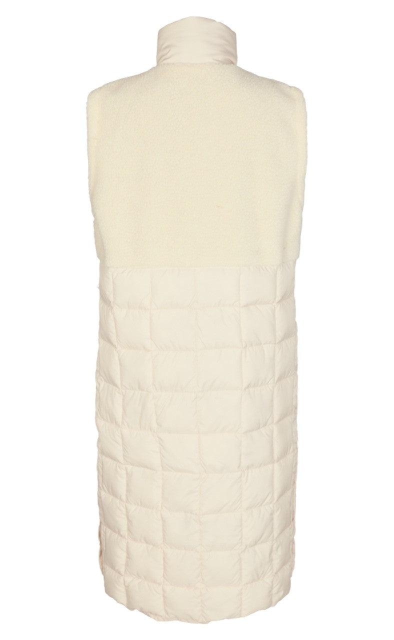 Freequent Vest - Olga Teddy - Birch