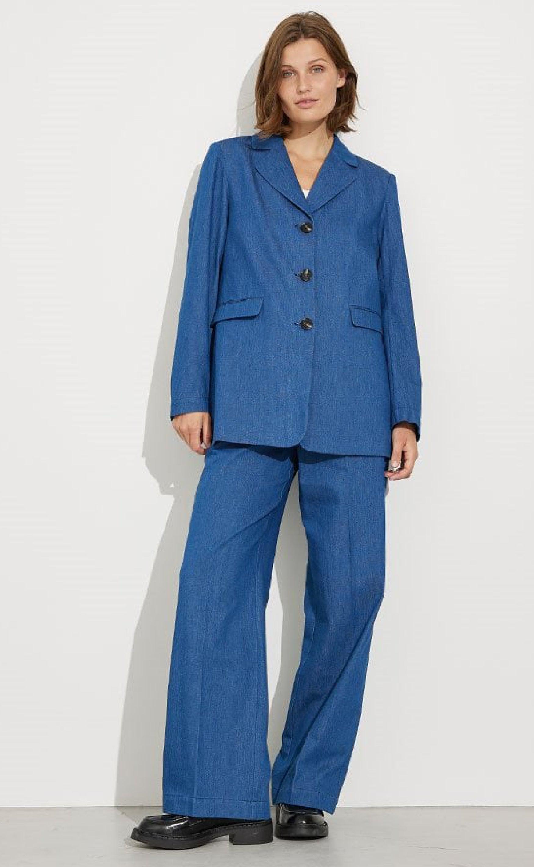 Global Funk Blazer - Mulian-G - Mid Indigo