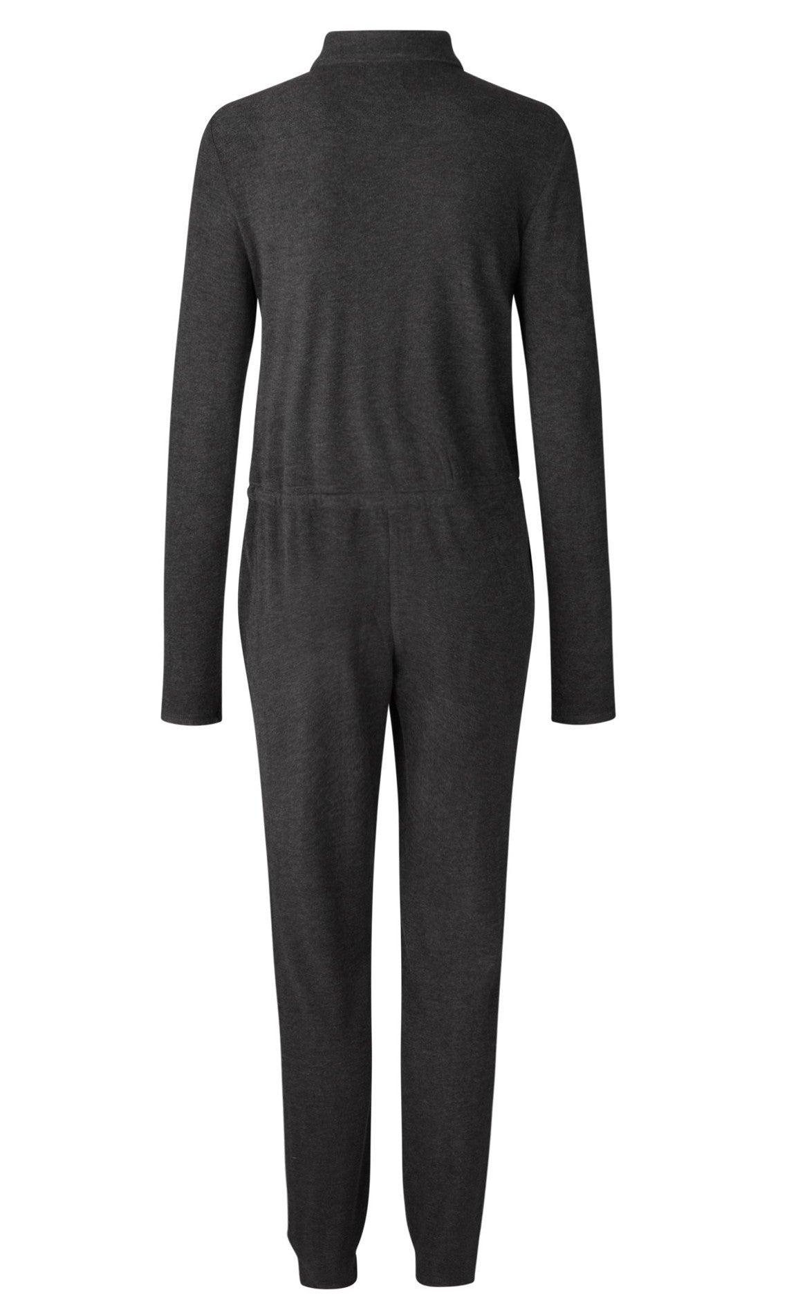 Global Funk Buksedragt - Boyer - Dark Grey Melange