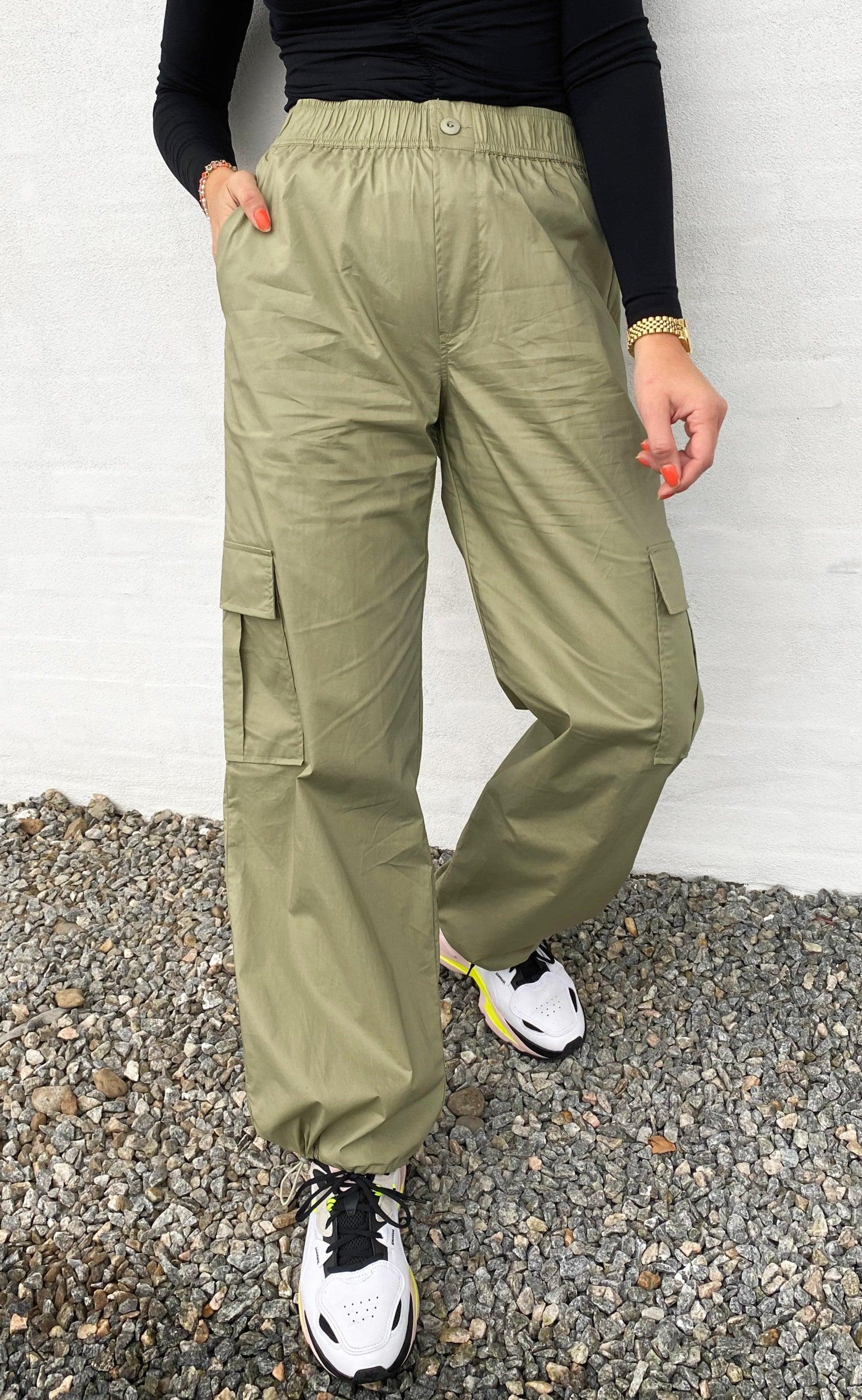 Global Funk Bukser - Lana-G Carney - Dark Khaki