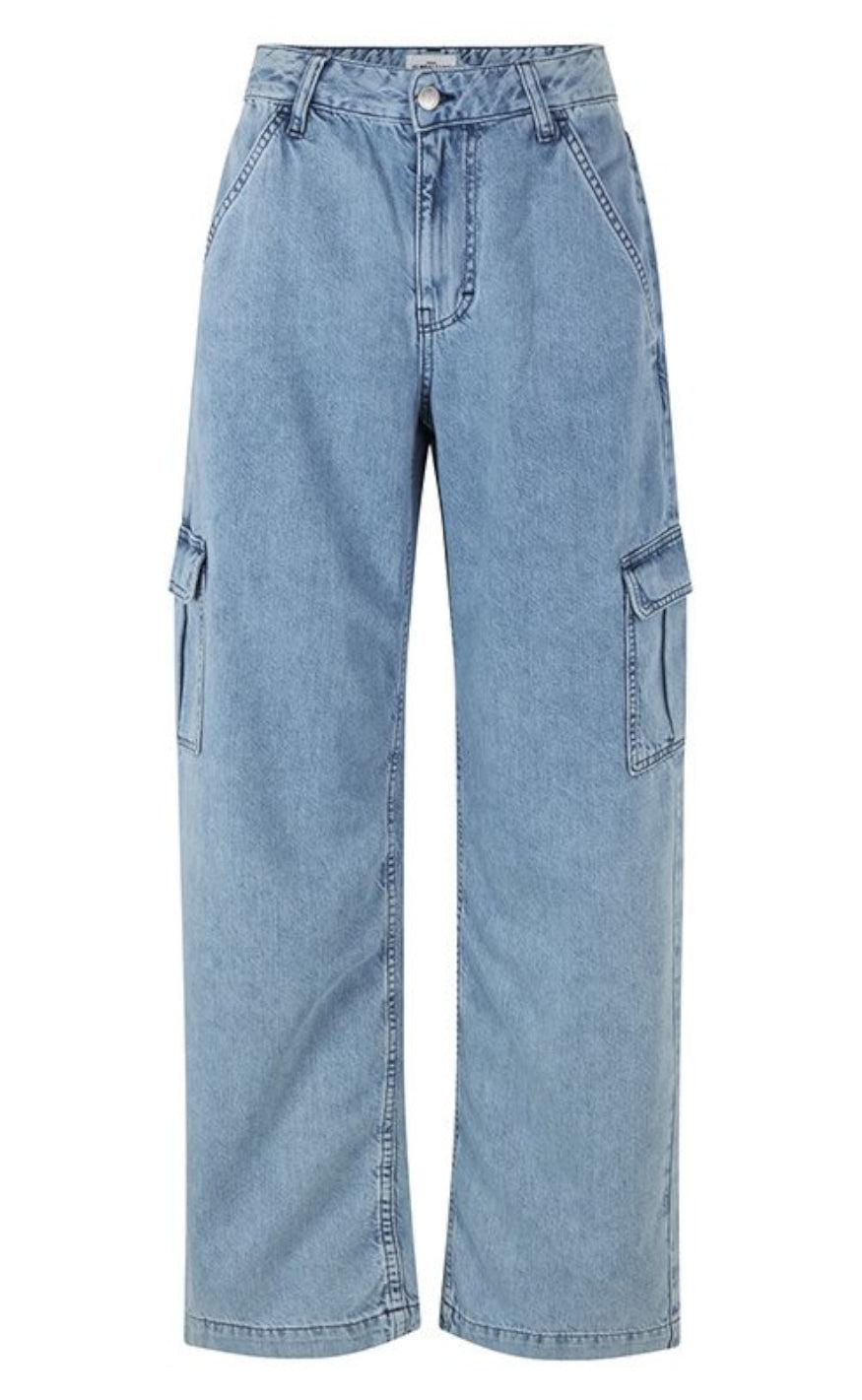 Global Funk Bukser - Nelliea-G - Light Blue