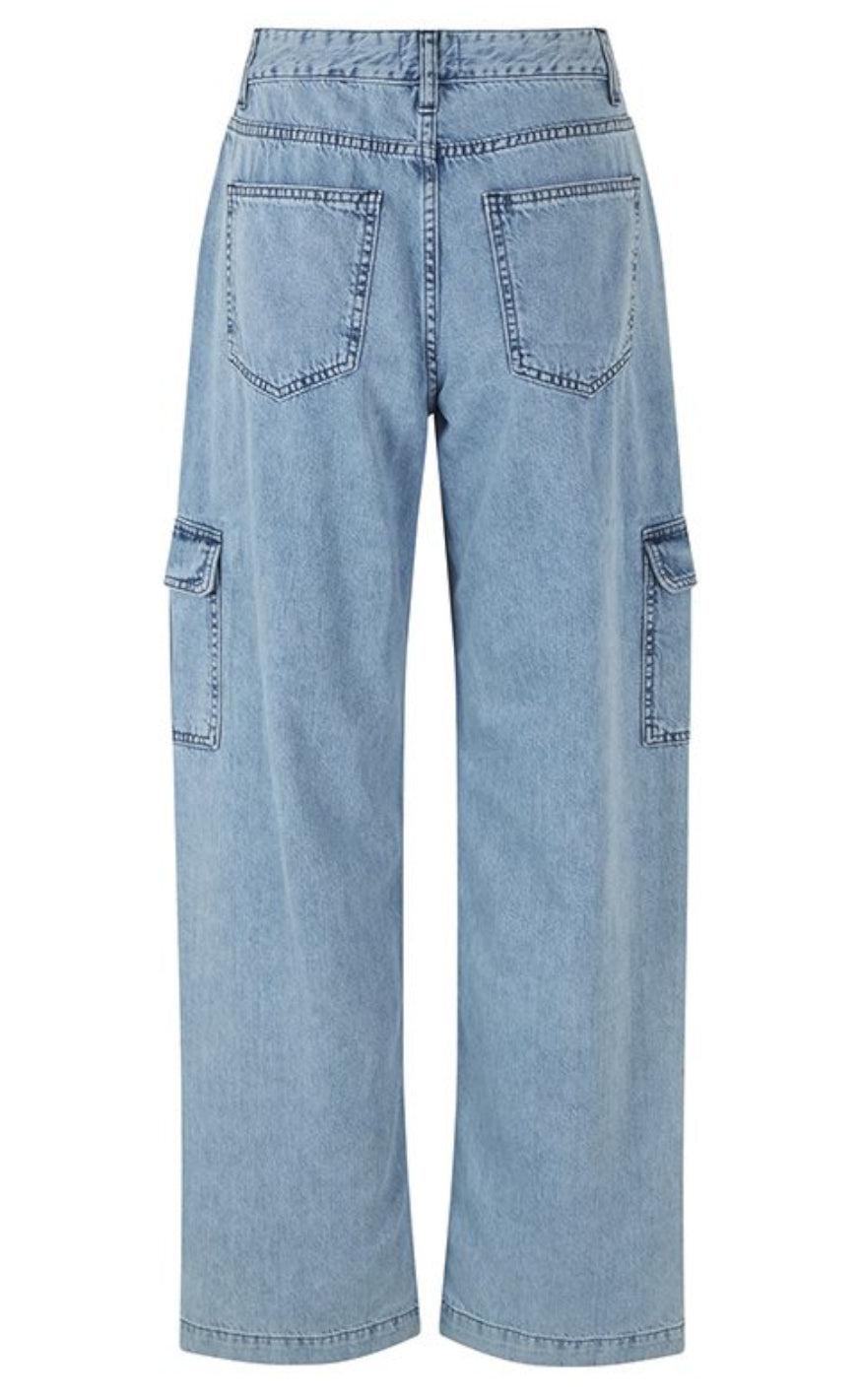 Global Funk Bukser - Nelliea-G - Light Blue