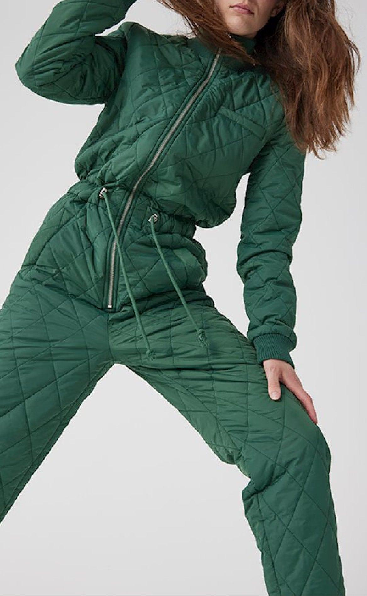Global Funk Flyverdragt / Termodragt - Isolde - Amazone Green