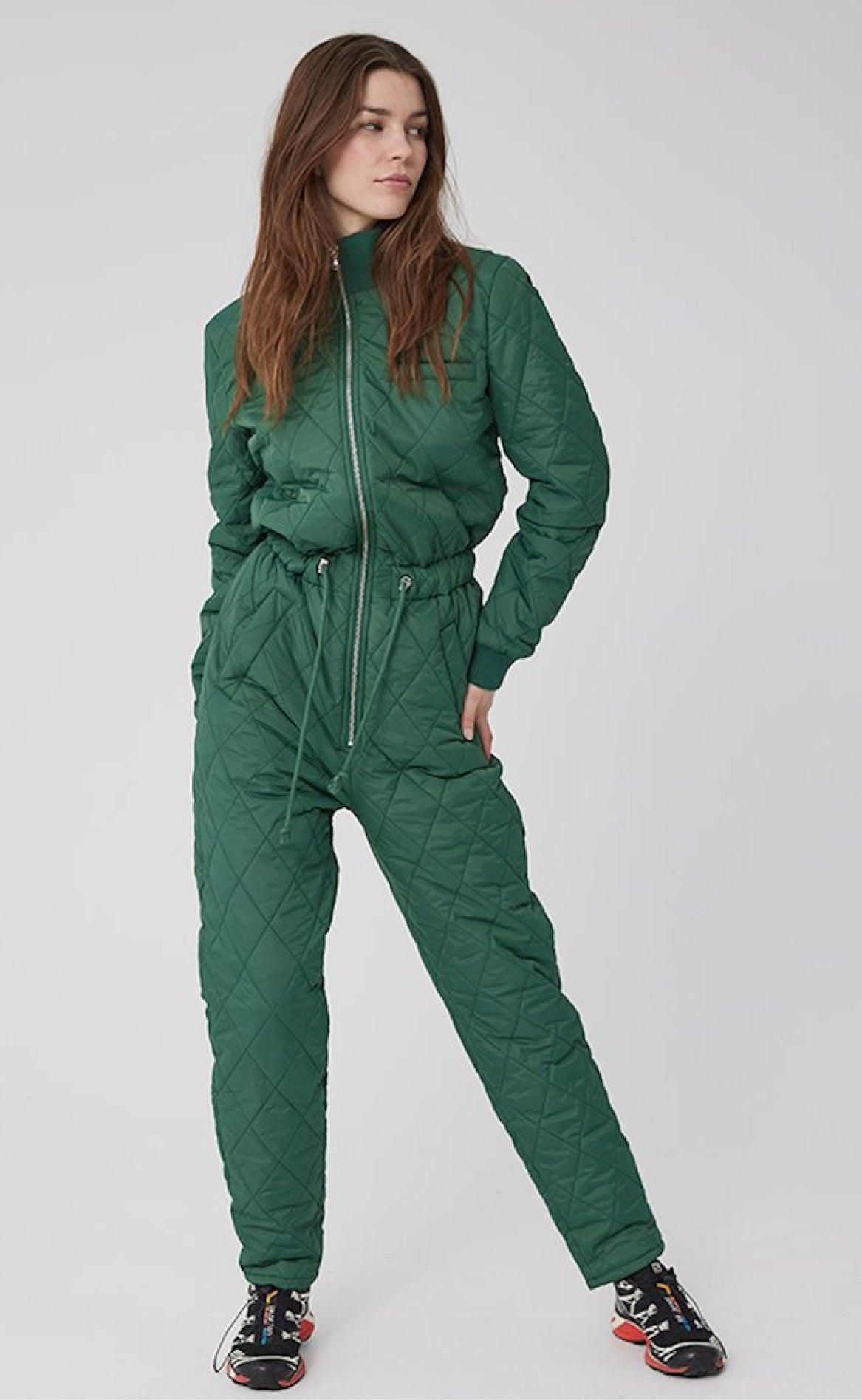 Global Funk Flyverdragt / Termodragt - Isolde - Amazone Green