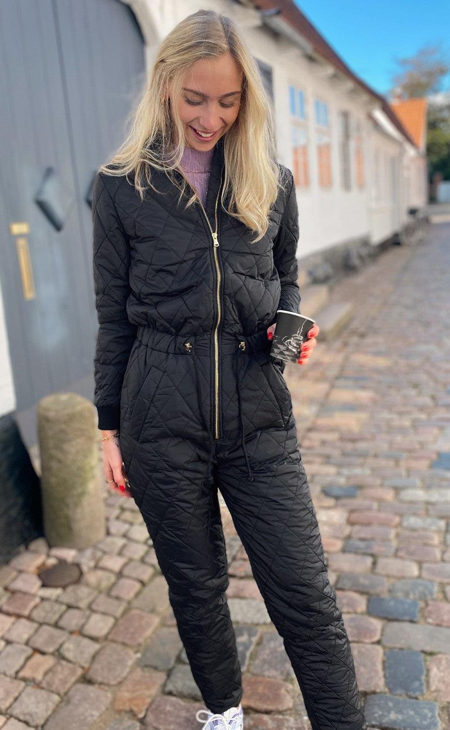 Global Funk Flyverdragt / Termodragt - Isolde Gold - Black