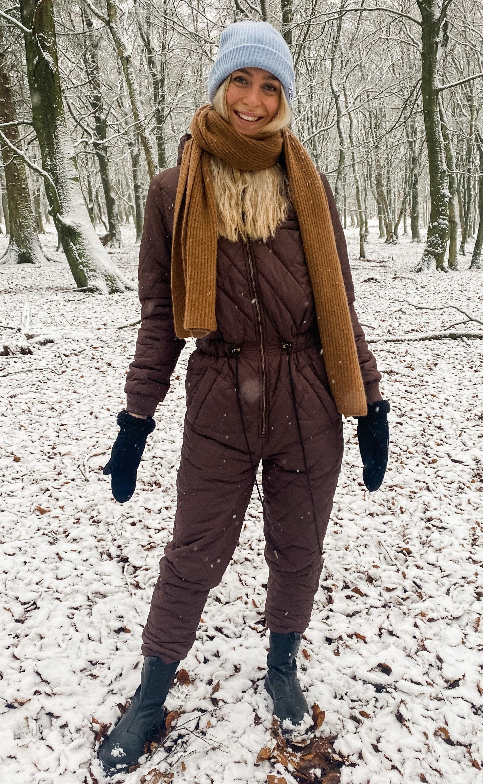 Global Funk Flyverdragt / Termodragt - Isolde T Teddo Recycled - Dark Mocca