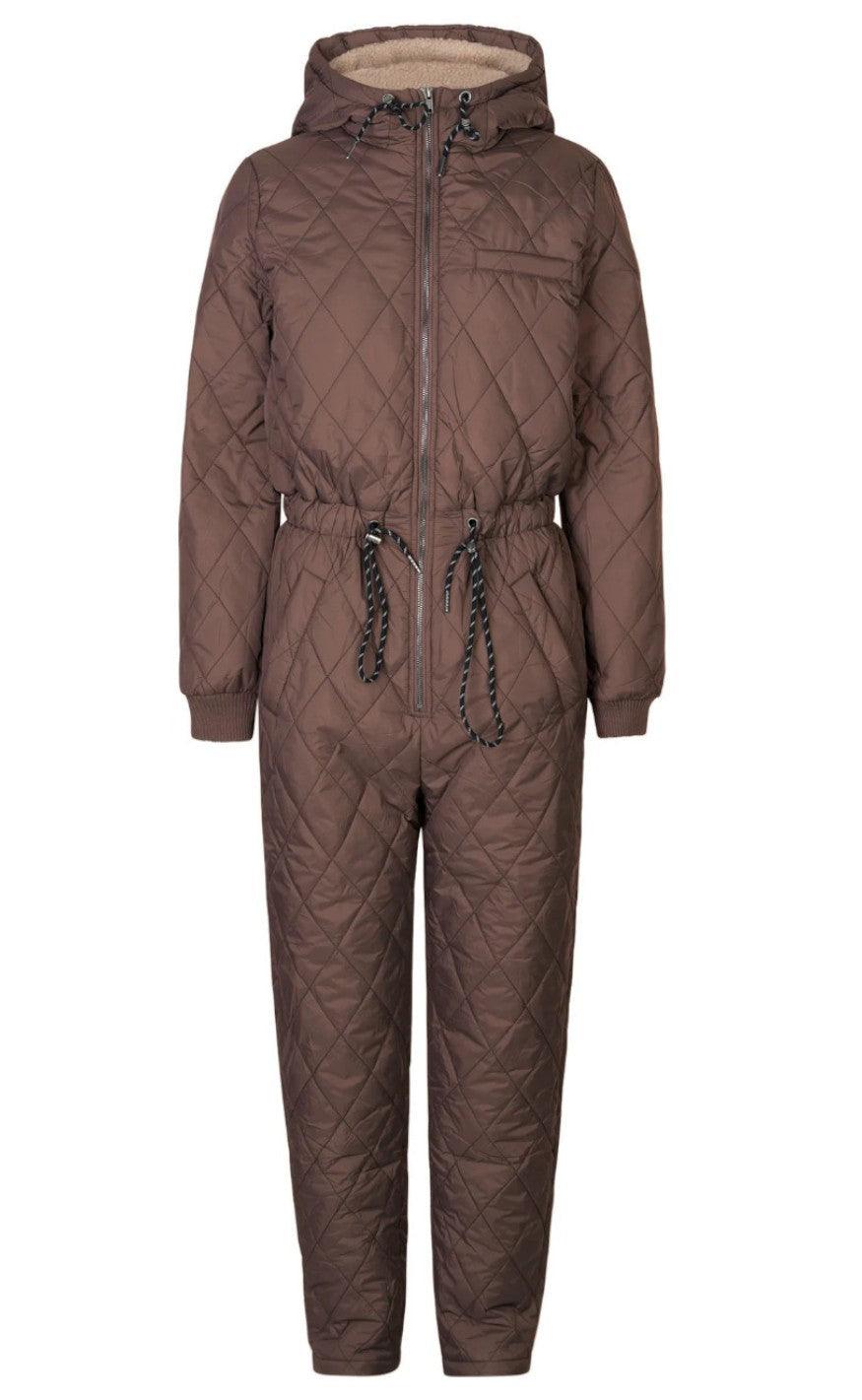 Global Funk Flyverdragt / Termodragt - Isolde T Teddo Recycled - Dark Mocca