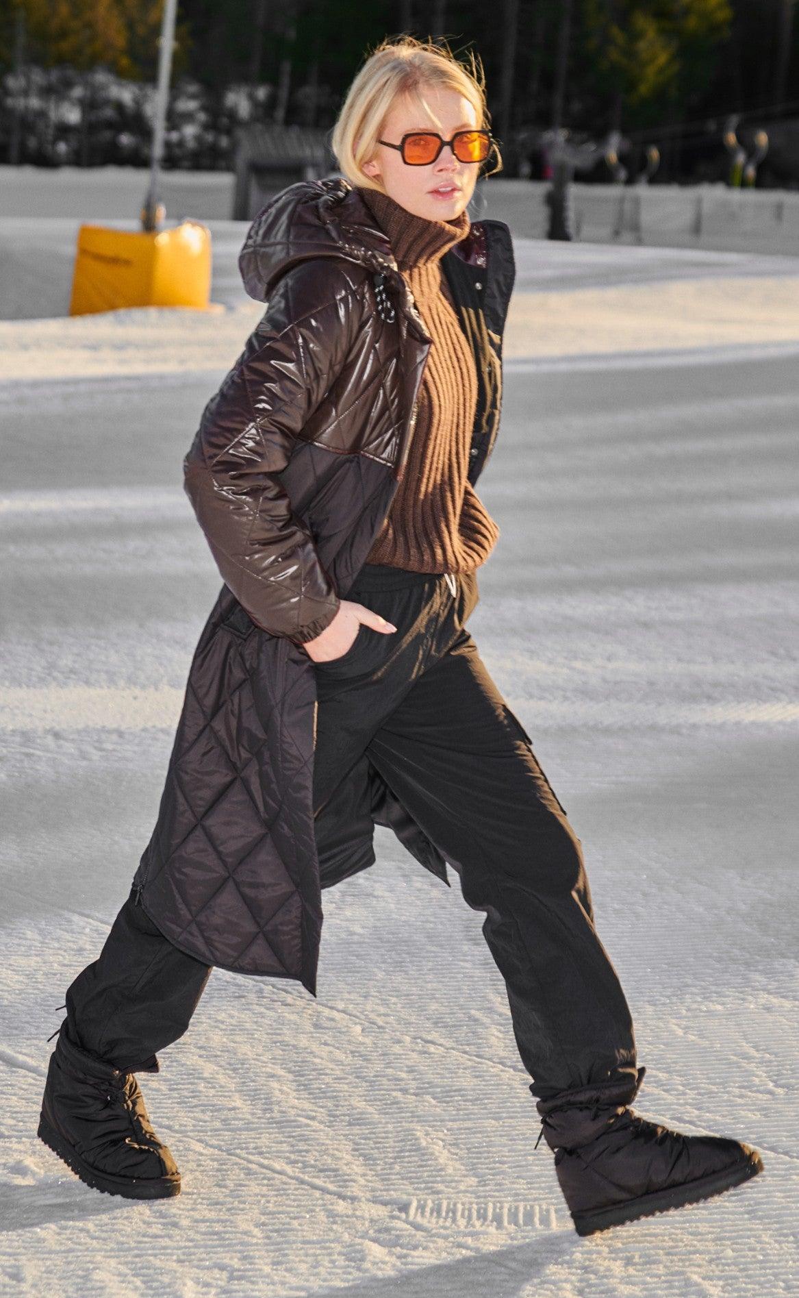 Global Funk Jakke - Alea-G - Brown / Black