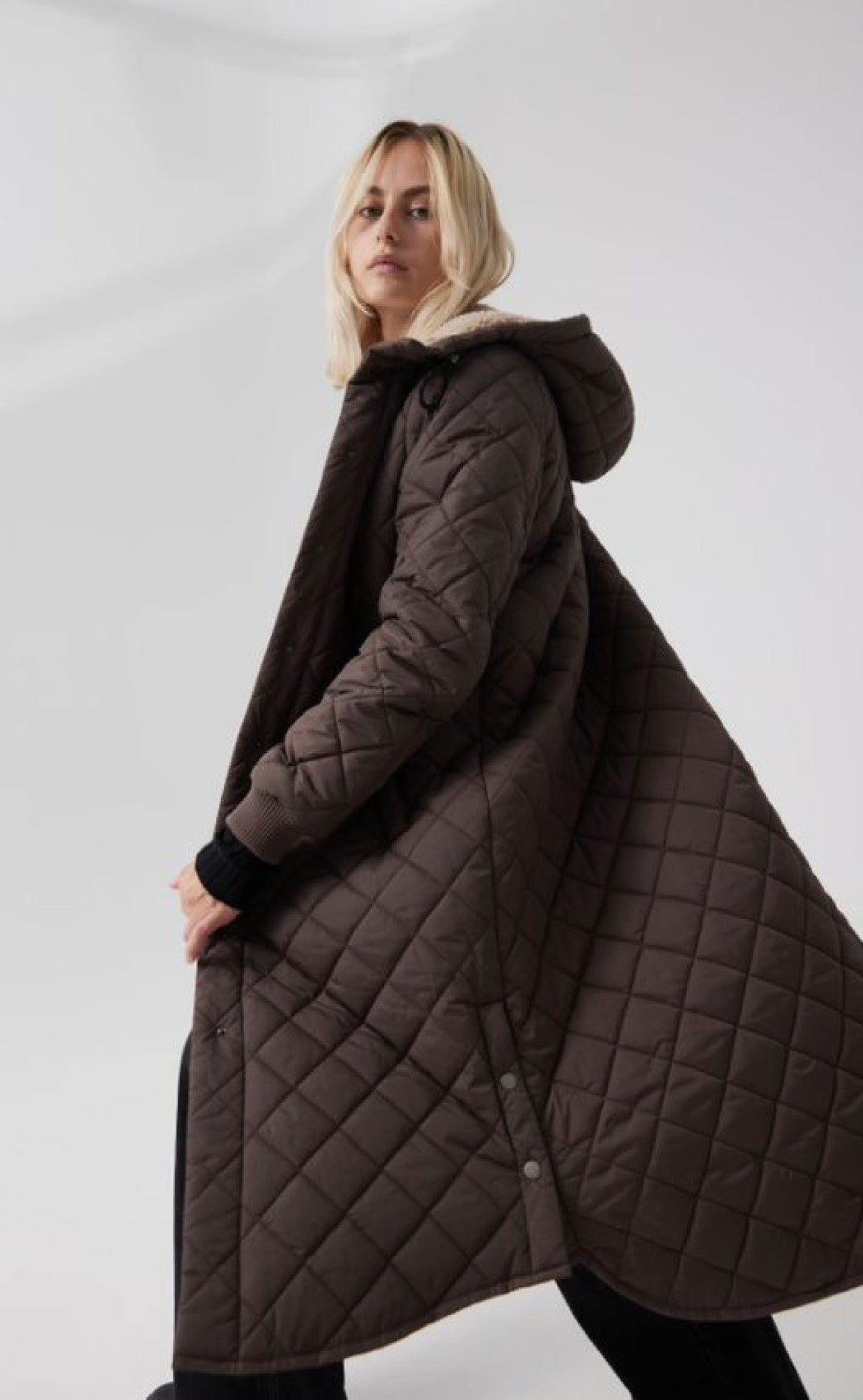Global Funk Jakke - Arrow Teddo - Dark Chocolate