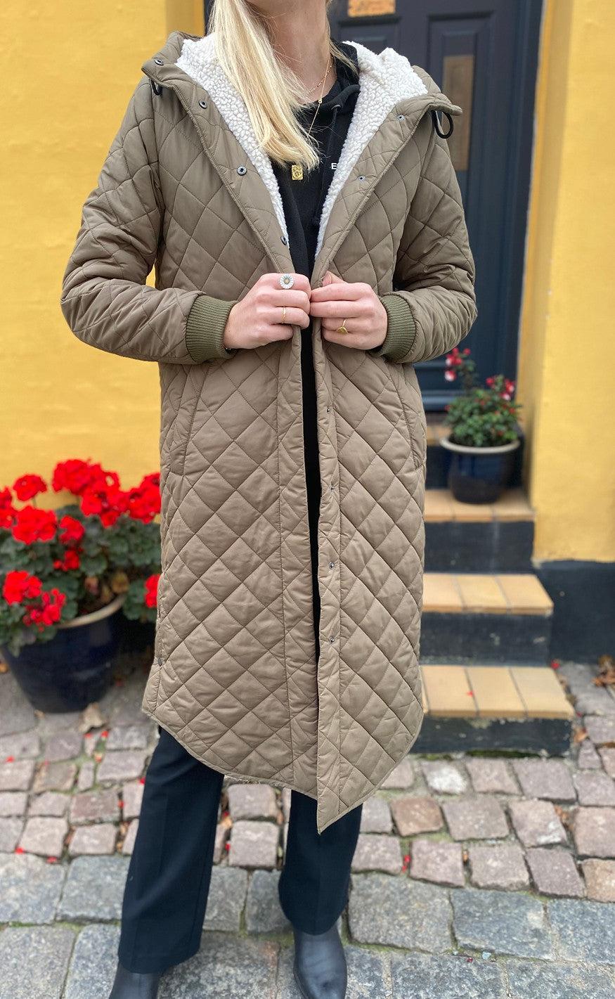 Global Funk Jakke - Arrow Teddo - Greige