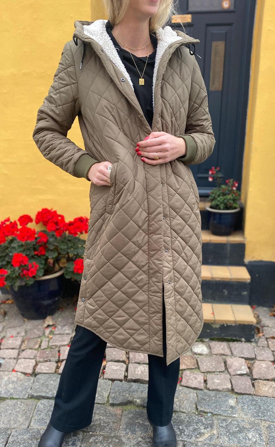 Global Funk Jakke - Arrow Teddo - Greige