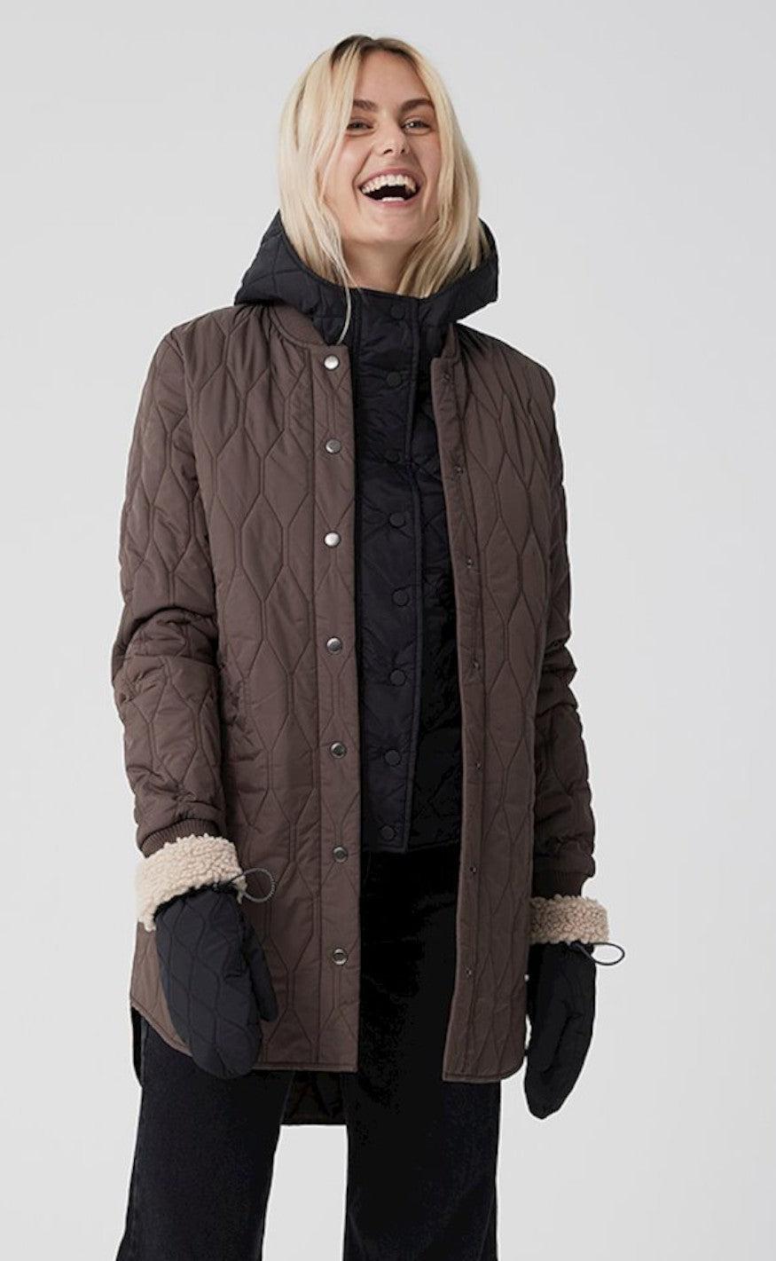 Global Funk Jakke - Even - Dark Mocca