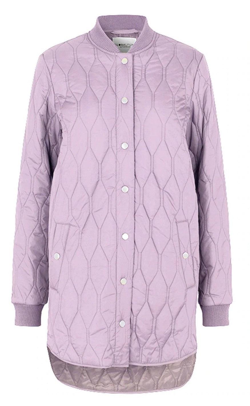 Global Funk Jakke - Even Recycled - Lilic Wisteria