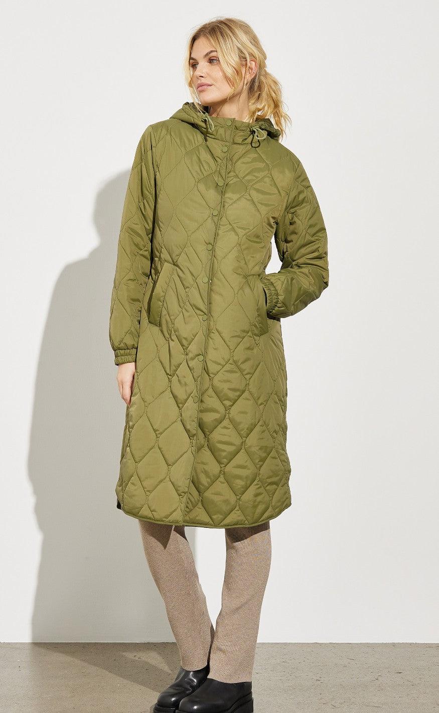 Global Funk Jakke - G-Lona Recycled - Pale Olive