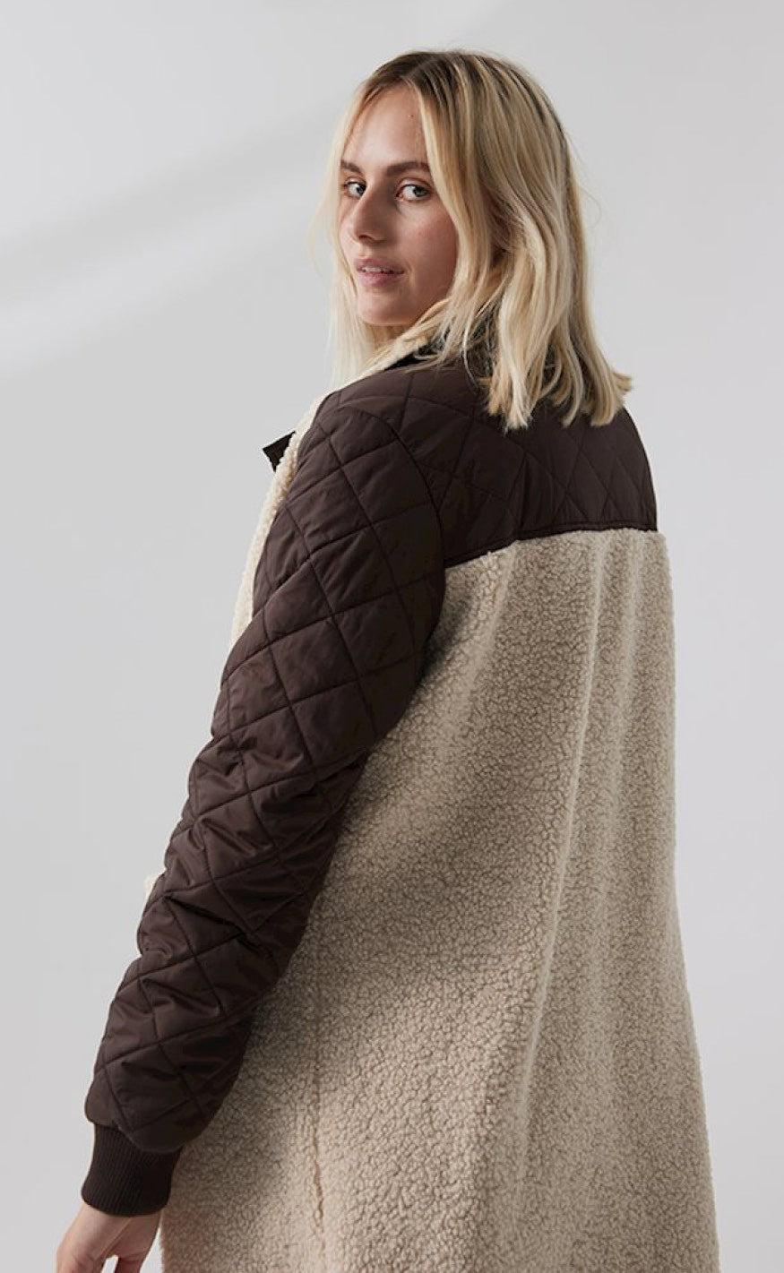 Global Funk Jakke - Kristin - Dessert Taupe