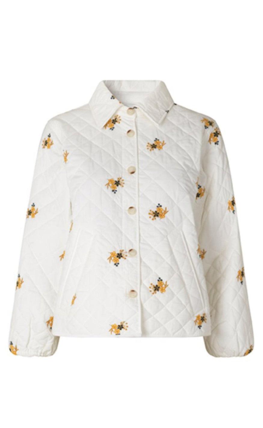 Global Funk Jakke - Marrit - Embroidered Flower