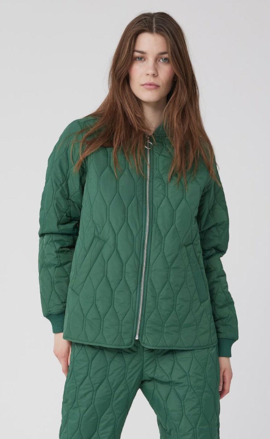 Global Funk Jakke - Rheanna - Amazone Green
