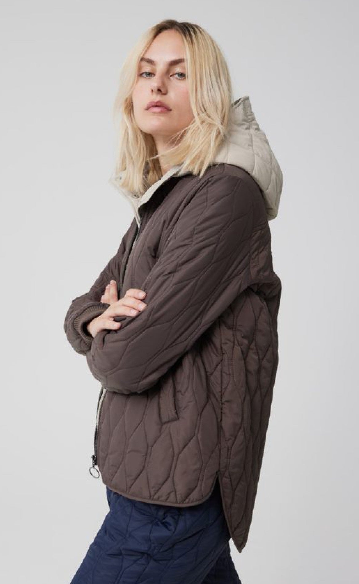 Global Funk Jakke - Rheanna - Dark Mocca