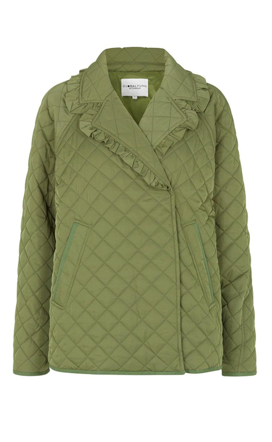 Global Funk Jakke - Robins-G - Pale olive