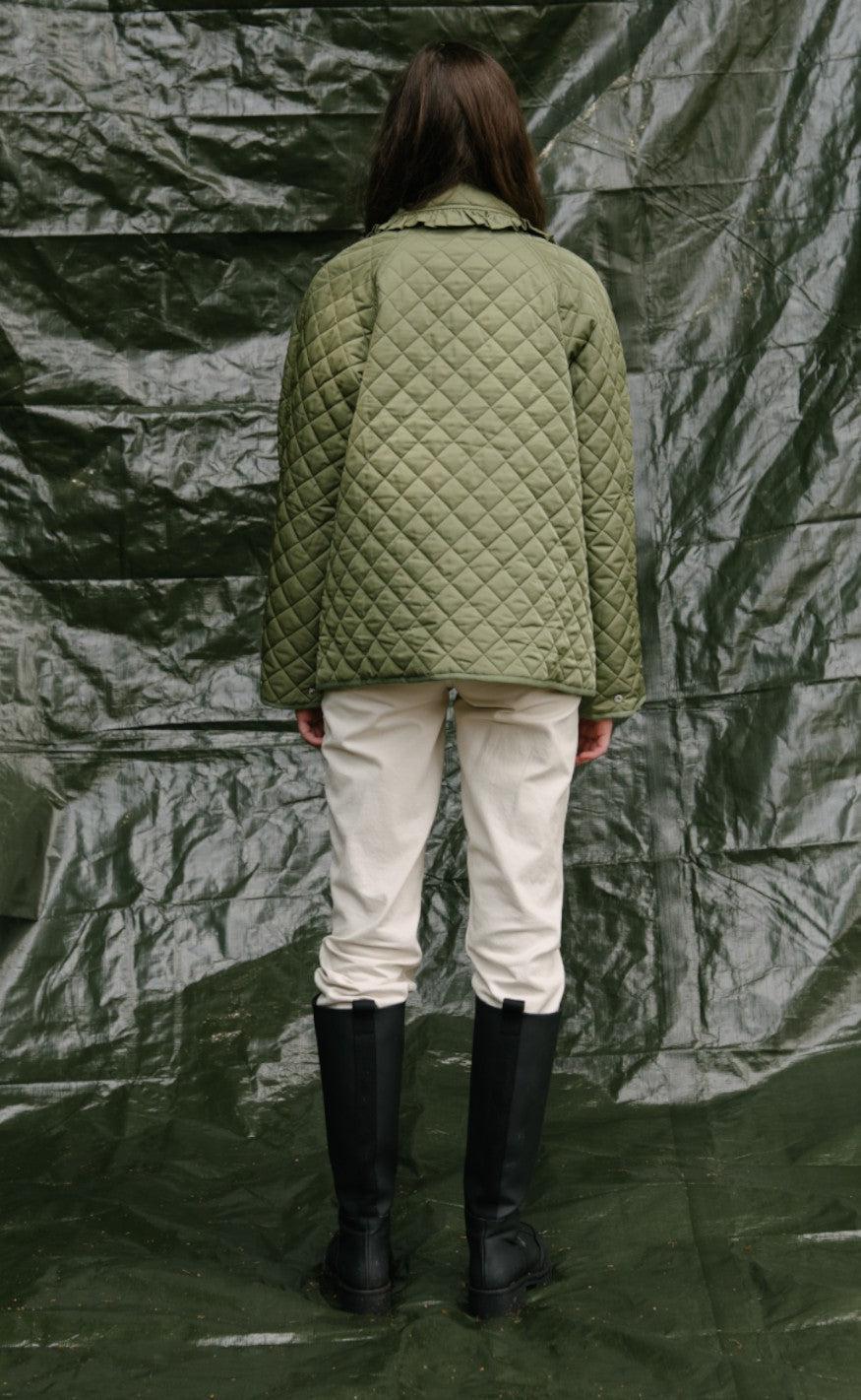 Global Funk Jakke - Robins-G - Pale olive