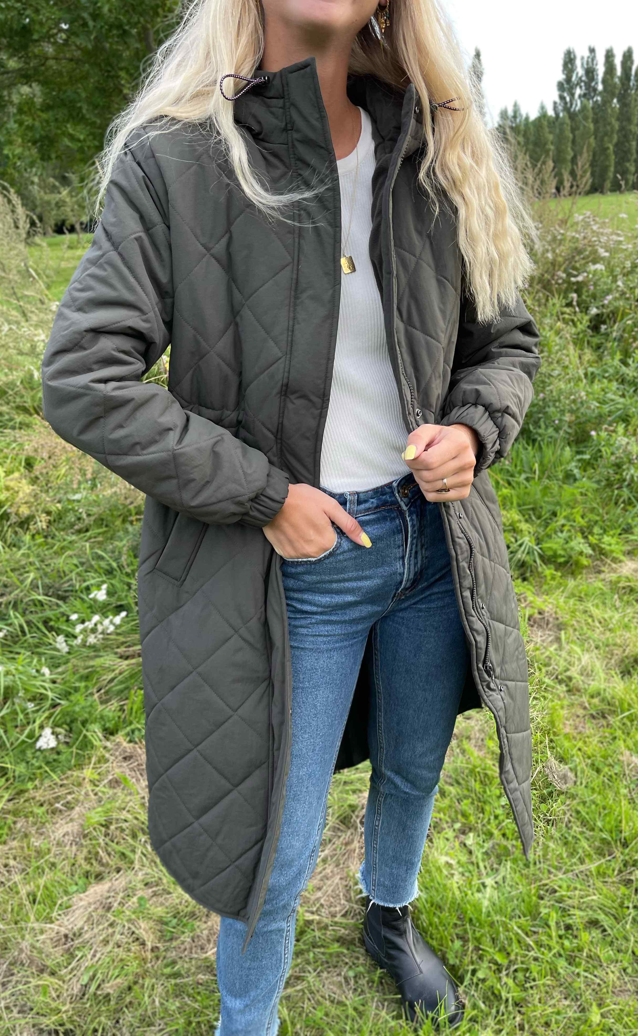 Global Funk Jakke - Semera - Dark Earth
