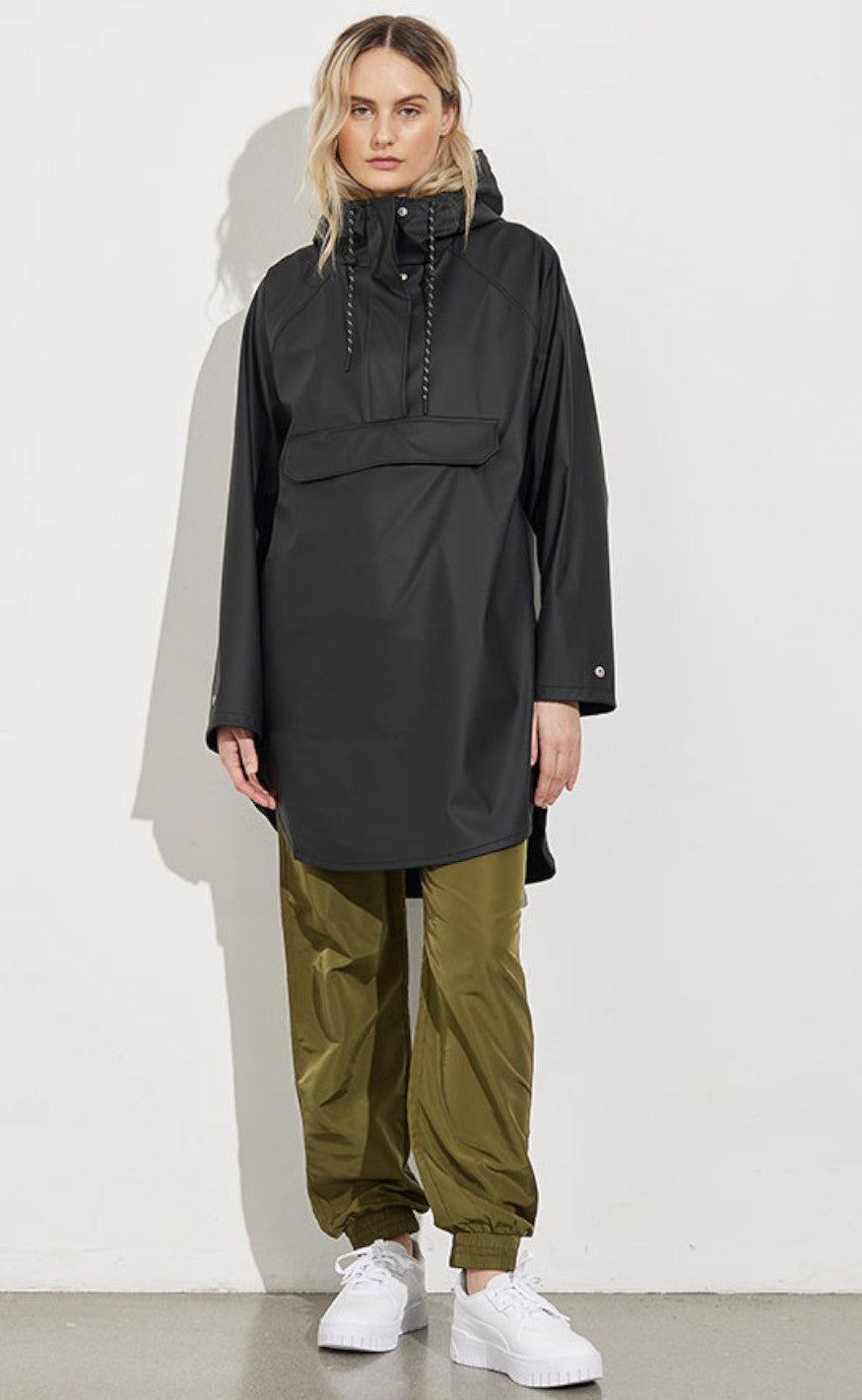 Global Funk Regnponcho - Cerrie-G - Black