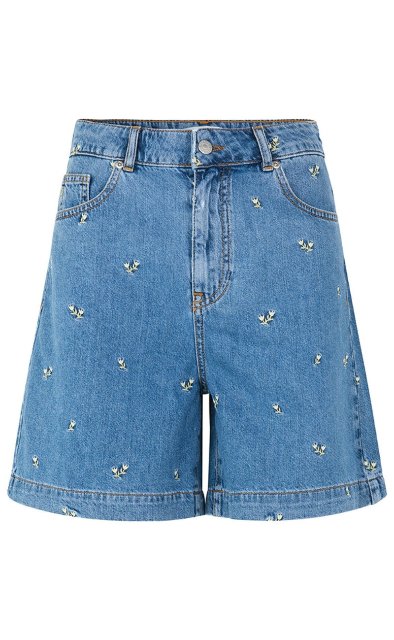 Global Funk Shorts - Keylan-G - Retro Blue