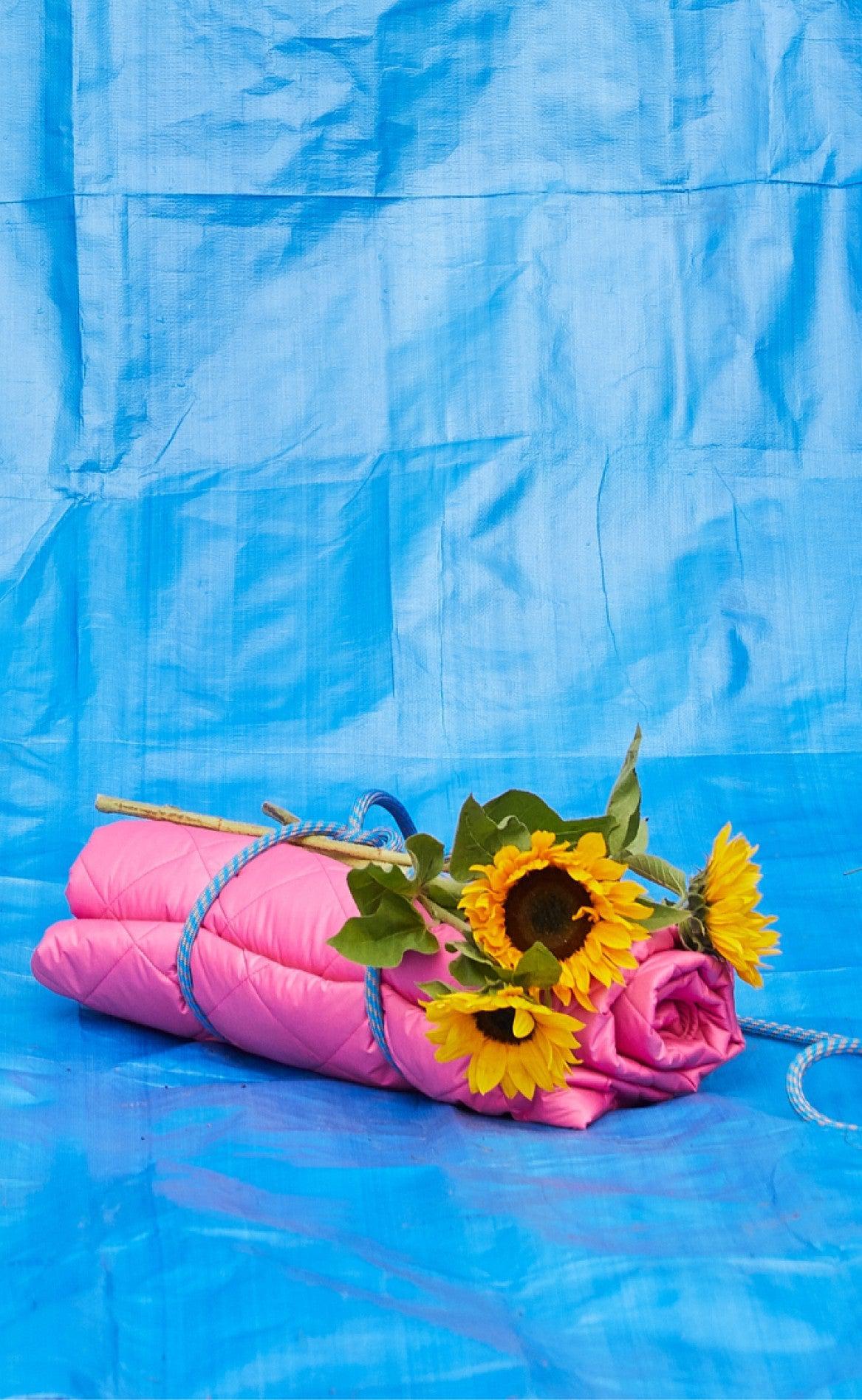 Global Funk Tæppe - Merline-g, Campbell - Pink Peony
